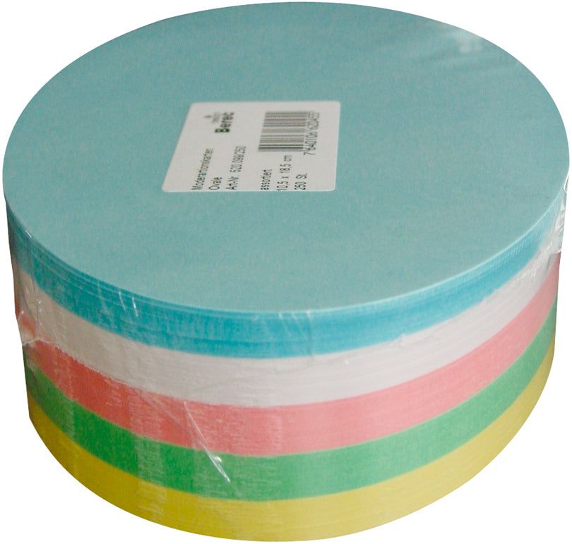 Berec Moderationskarten Oval – 10,5 × 18,5 cm, sortiert, 500 Stk.