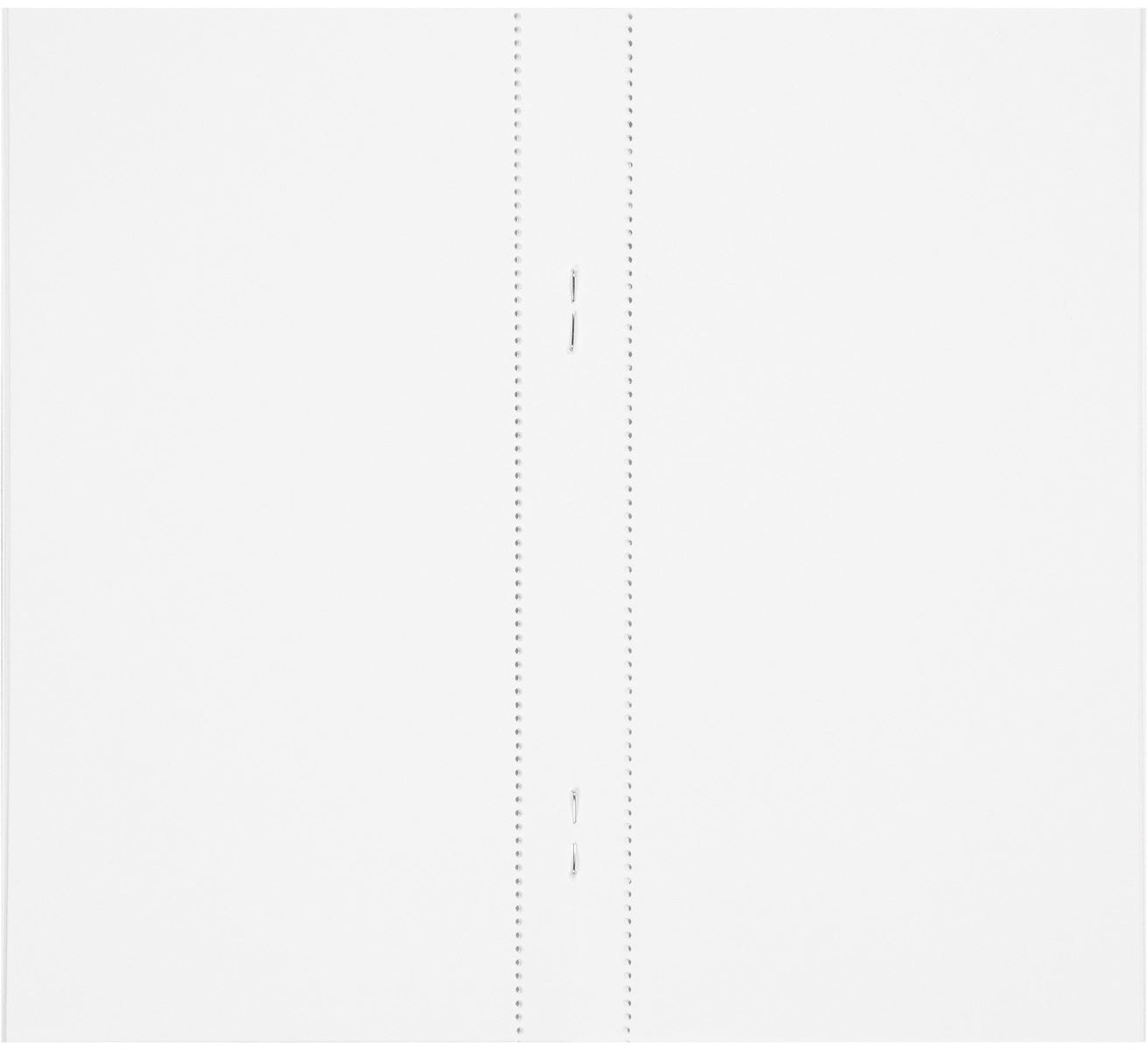 Biella Ersatzzettel – 86 × 154 mm – blanko – 16 Seiten, perforiert