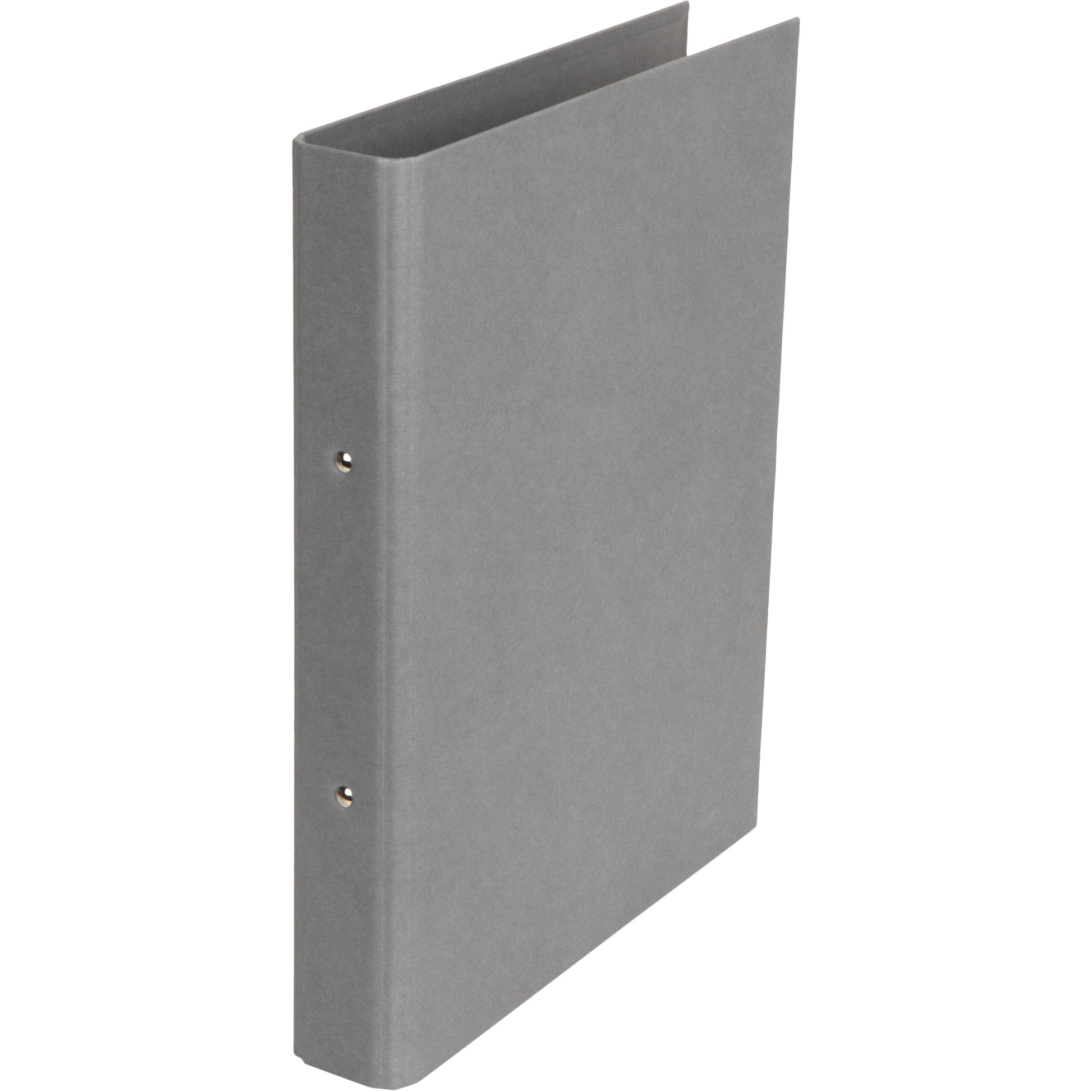 Bigso box of sweden Ringo-Plast Ringbuch – 2-Ring – für A4 – Rückenbreite 5 cm – Grau