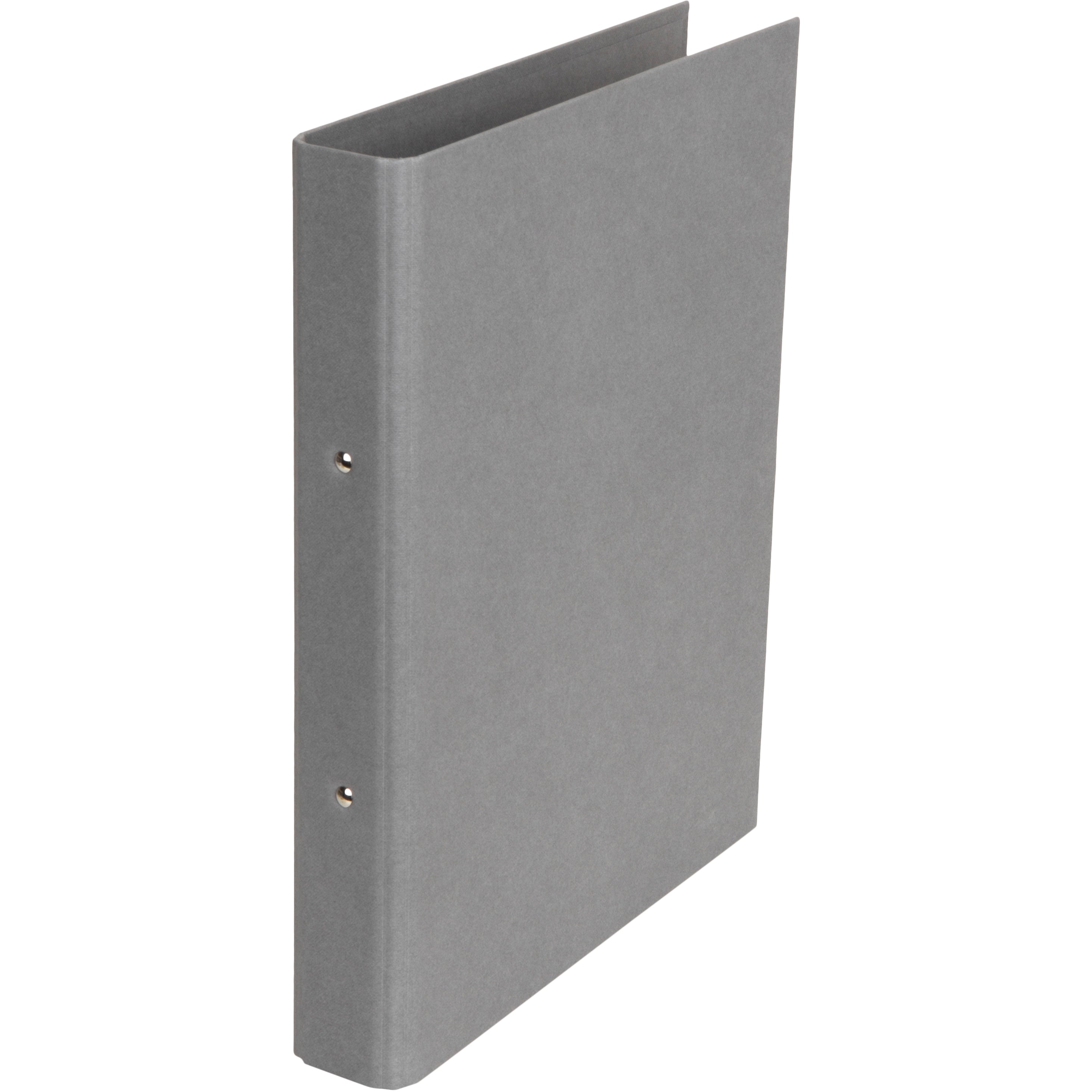 Bigso box of sweden Ringo-Plast Ringbuch – 2-Ring – für A4 – Rückenbreite 5 cm – Grau