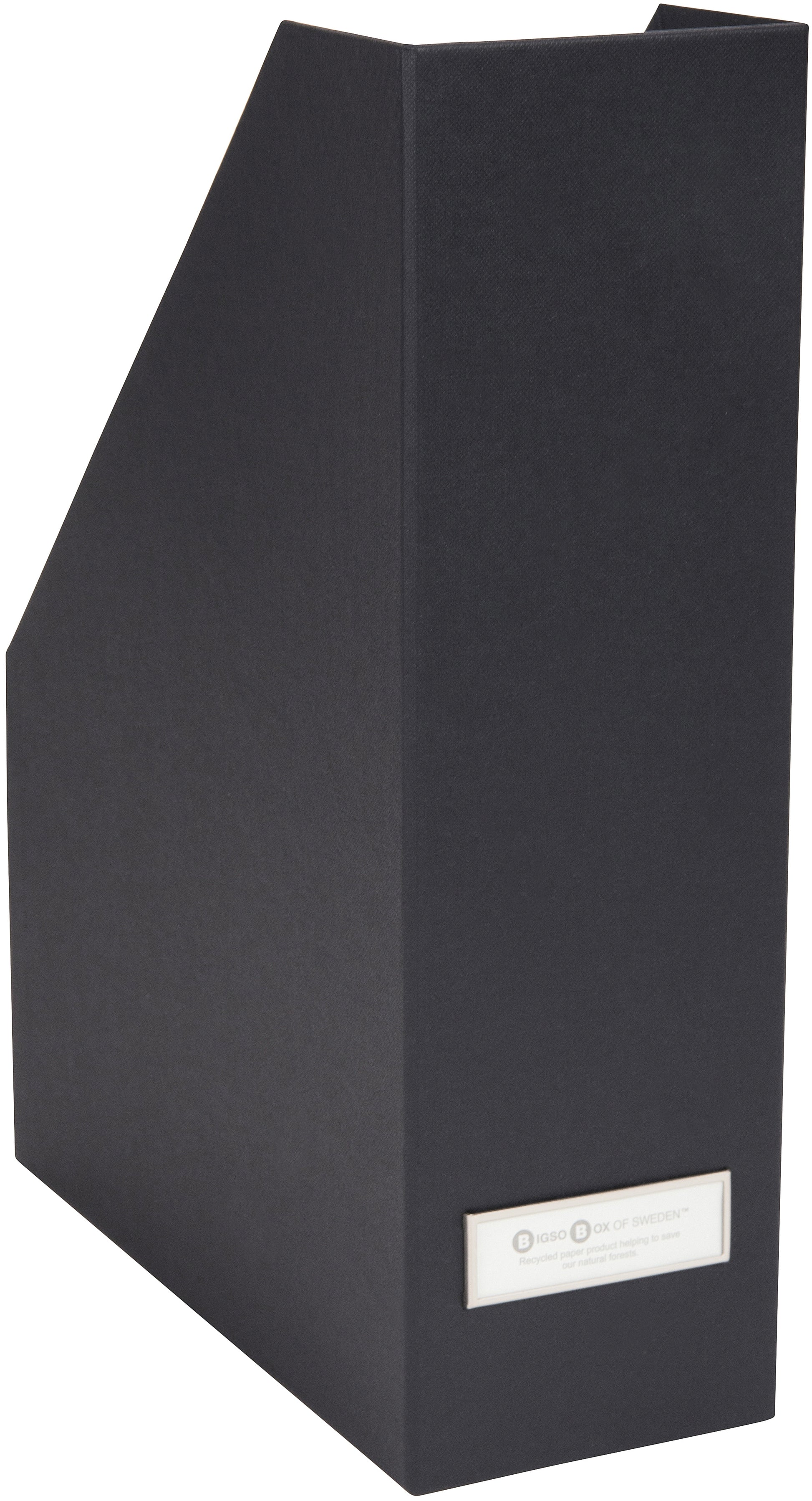 Bigso box of sweden Viktoria Stehsammler – für C4, Rücken 10 mm, Dunkelgrau, Karton