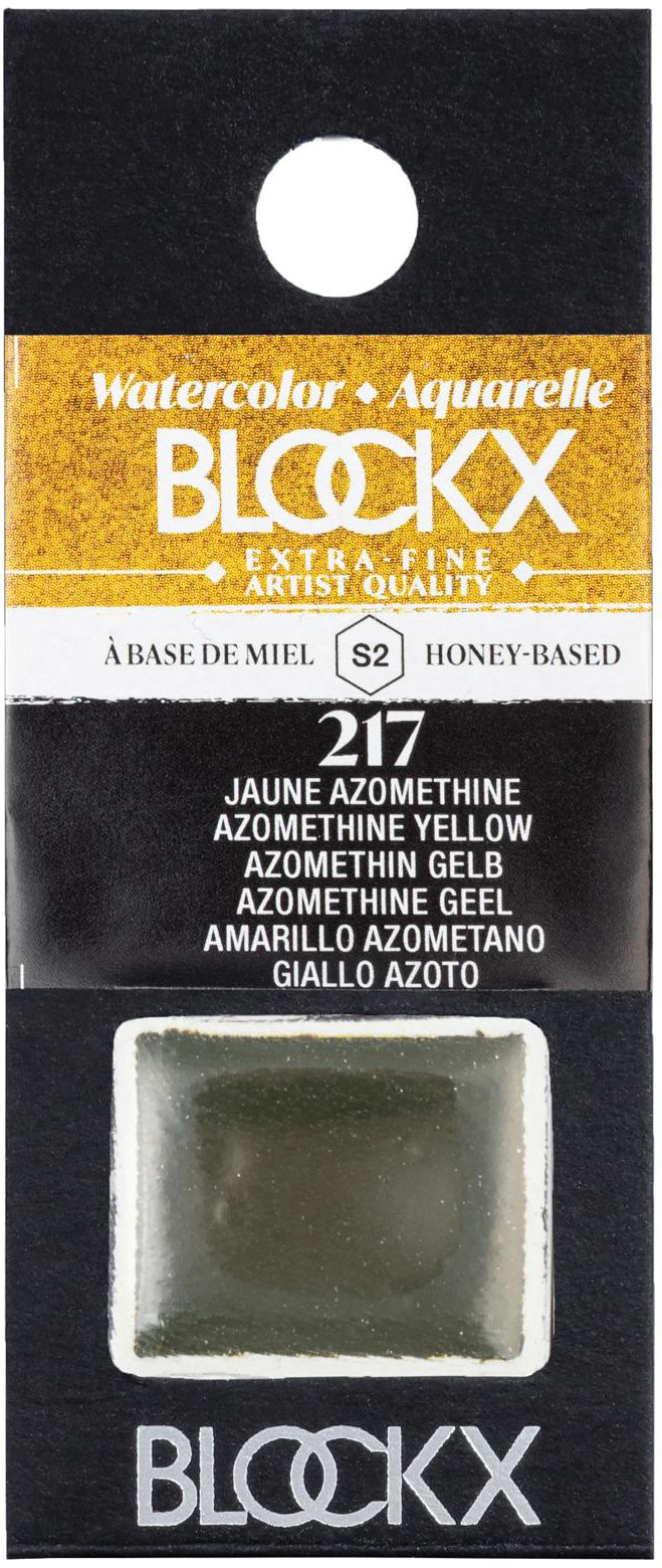 Blockx Aquarellfarbe – Chromkobaltgrün, glänzend – 1/2 Näpfchen, 1,5 ml