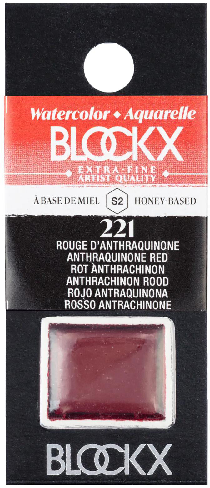 Blockx Aquarellfarbe – Perylenviolett – 1,5 ml (1/2 Näpfchen)