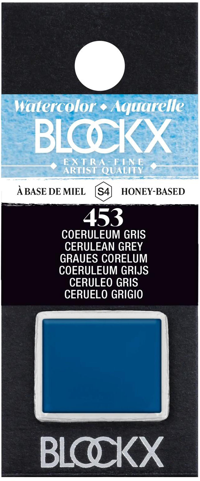 Blockx Aquarellfarbe – Grau Corelum – 1/2 Näpfchen (1,5 ml)