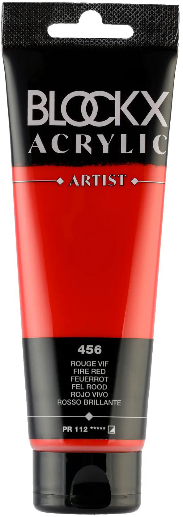 Blockx Acrylic Artist Acrylfarbe – Intensivrosa, seidenmatt – 120 ml