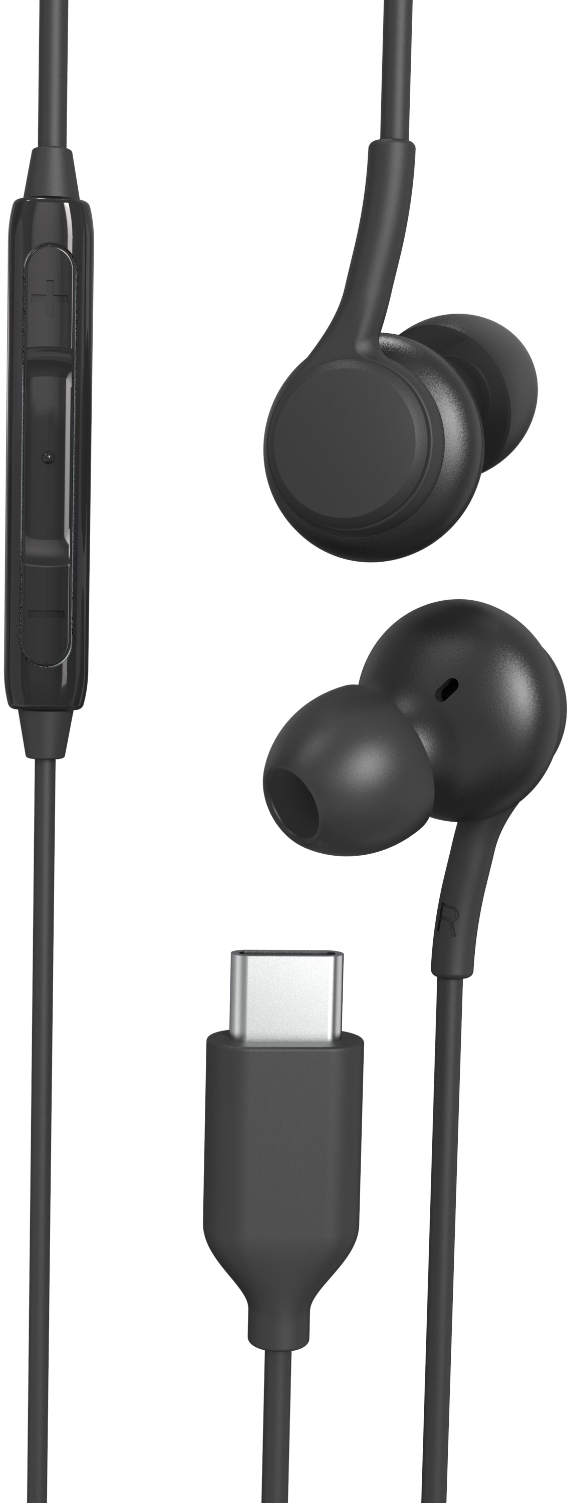 Boompods Digibuds Type C In-Ear Headset – USB-C, Schwarz