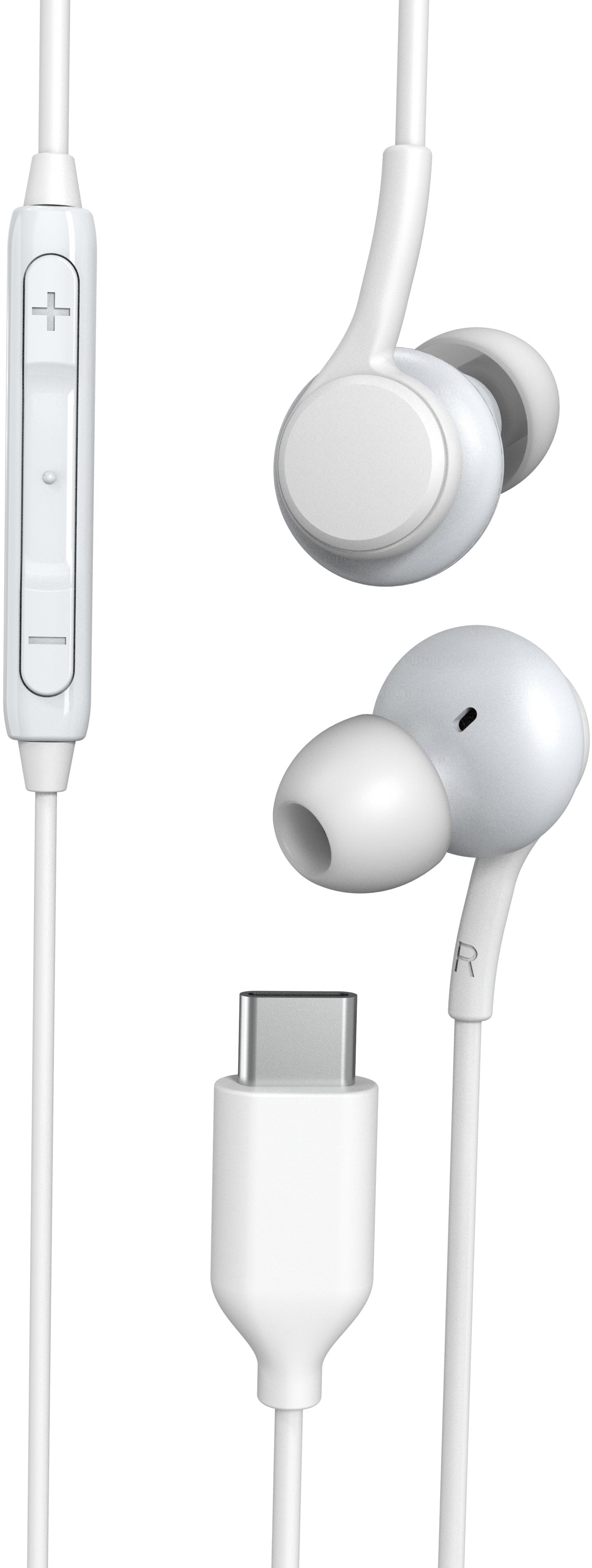 Boompods Digibuds Type C In-Ear Kopfhörer – USB-C Kabel, Weiss