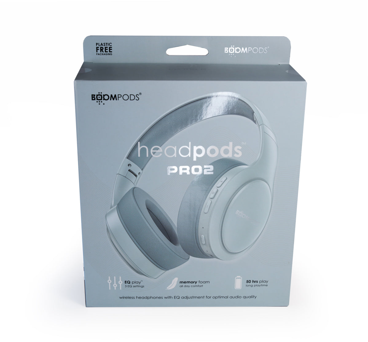 Boompods Headpods Pro2 HP2BLU Over-Ear Kopfhörer – Blau