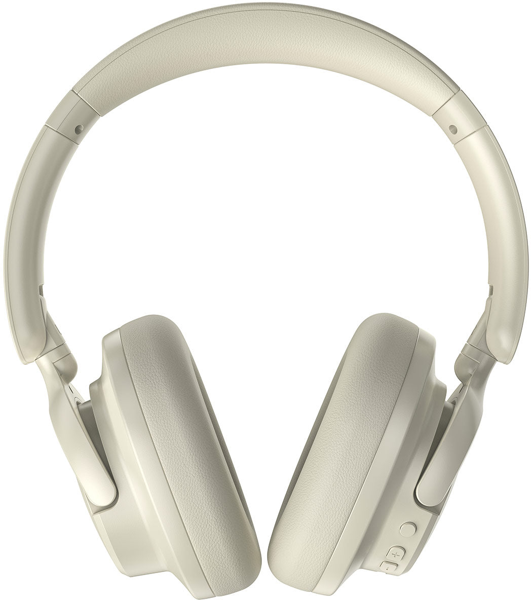 Boompods Headpods ANC+ Over-Ear Kopfhörer – Kabel + BT, ANC, Sand, BT 5.3
