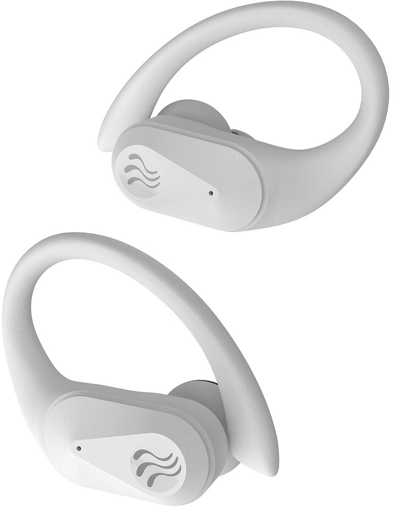 Boompods Sportpods Ocean Ohrbügel True Wireless – Stereo, TWS, mit Ladecase, Weiss, BT 5