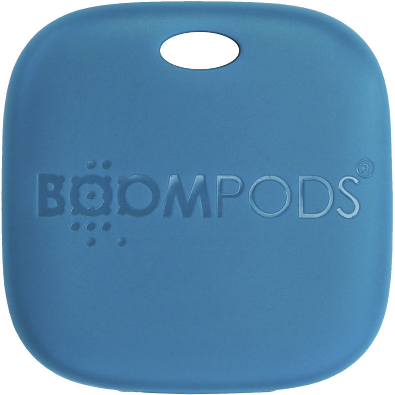 Boompods Boomtag Rechargeable – Ocean Blue, für iPhone, Android