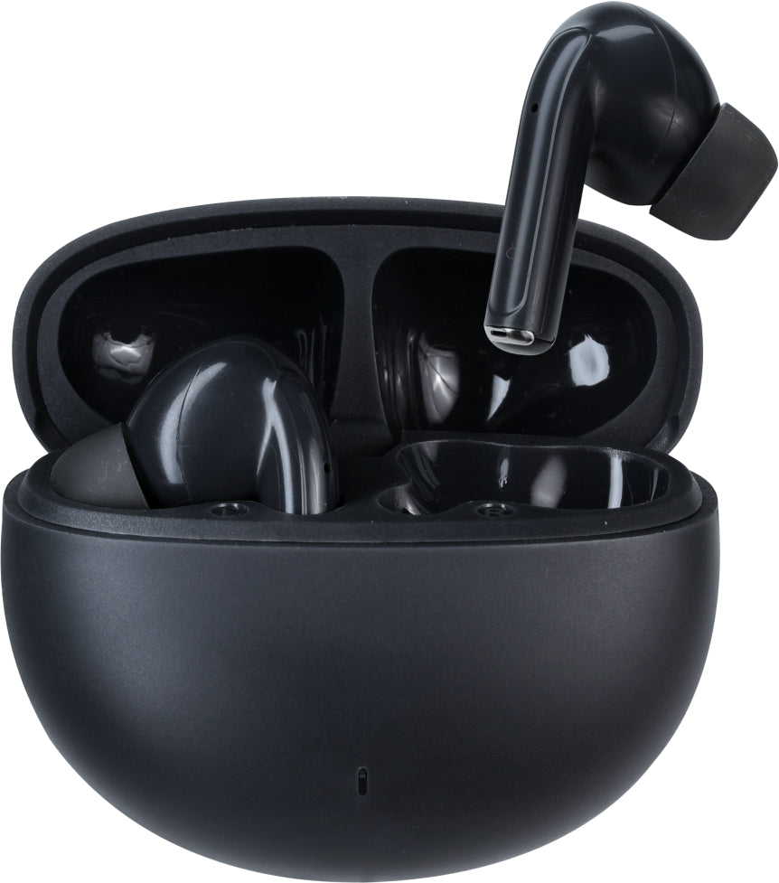 Boompods Echowave TWS In-Ear – ANC, mit Ladecase, BT 5.4, Schwarz