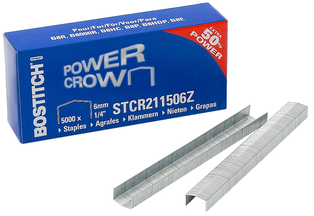 Bostitch Heftklammern – B8, 6 mm – für B8 (Auswahl)