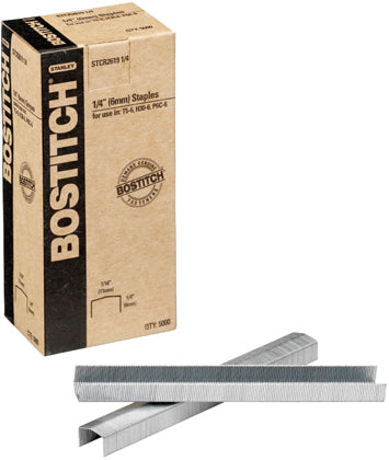 Bostitch Tackerklammern – Typ STCR2619, 6 mm – für P6C-6, PC3000