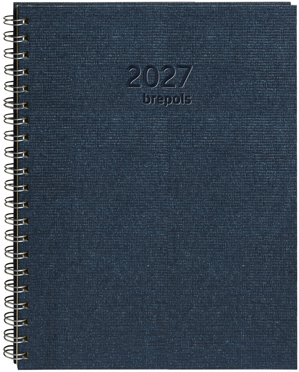 Brepols Omega 30 Kazar – Wochenagenda 2027, 1 Woche/2 Seiten, A4, schwarz