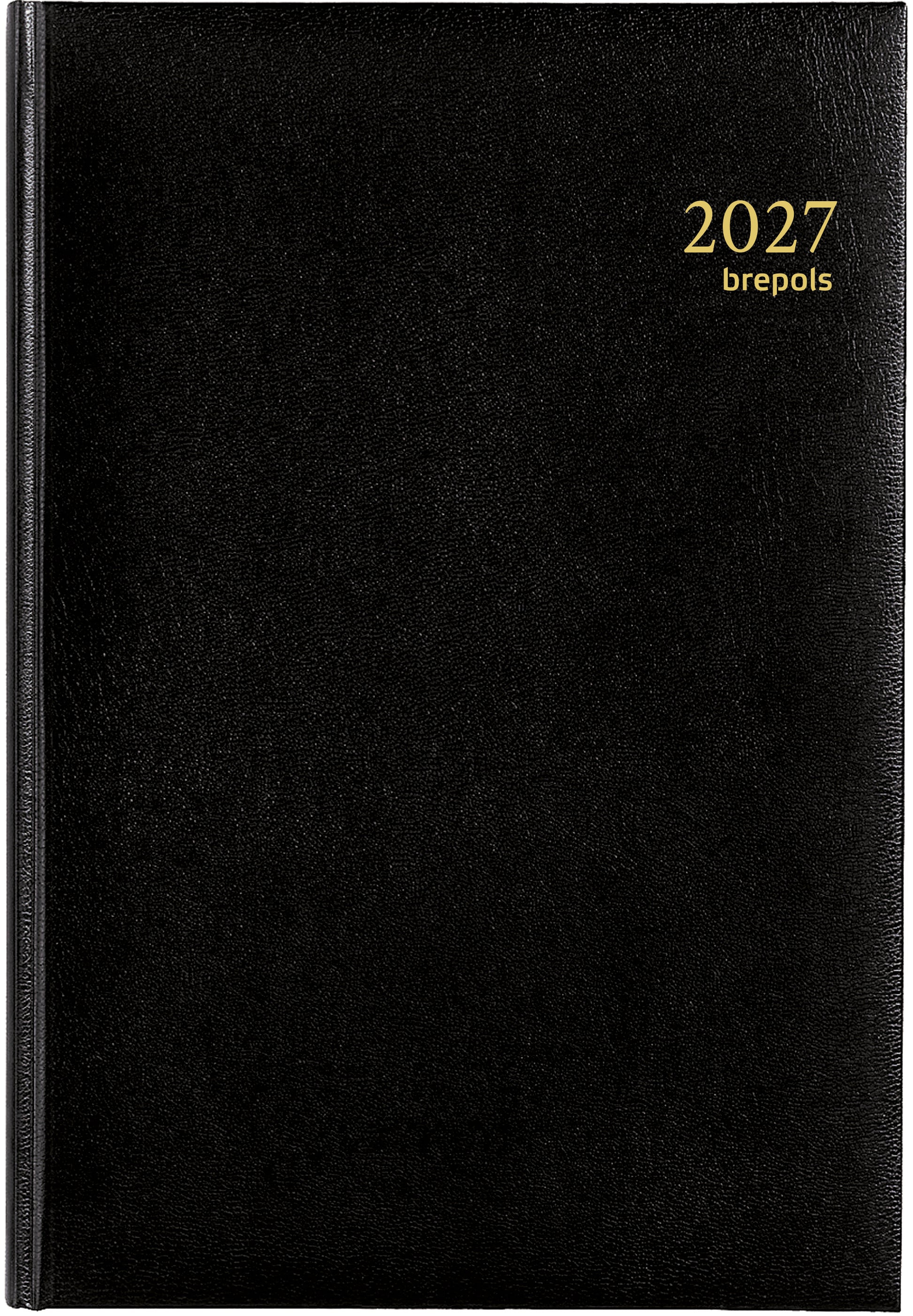 Brepols Minister Lima – Tagesagenda 2027, 1 Tag/1 Seite, A5, Schwarz