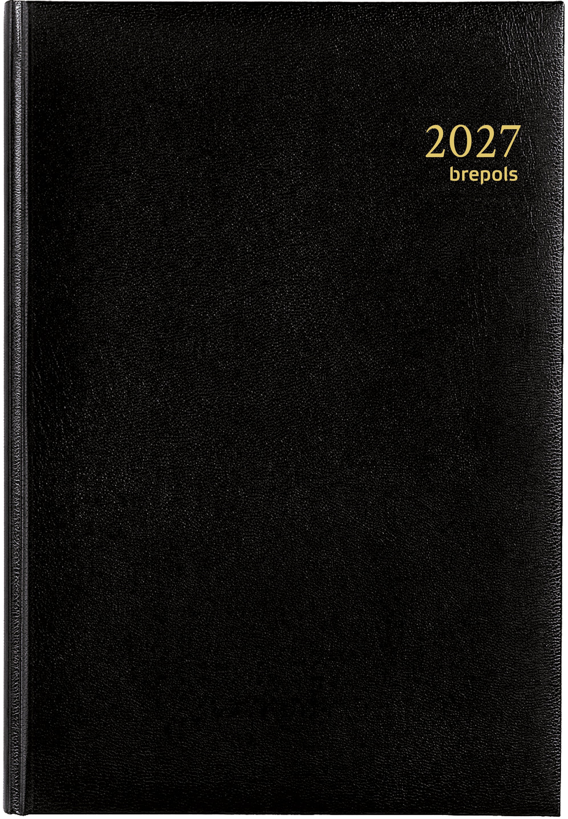 Brepols Minister Lima – Tagesagenda 2027, 1 Tag/1 Seite, A5, Schwarz