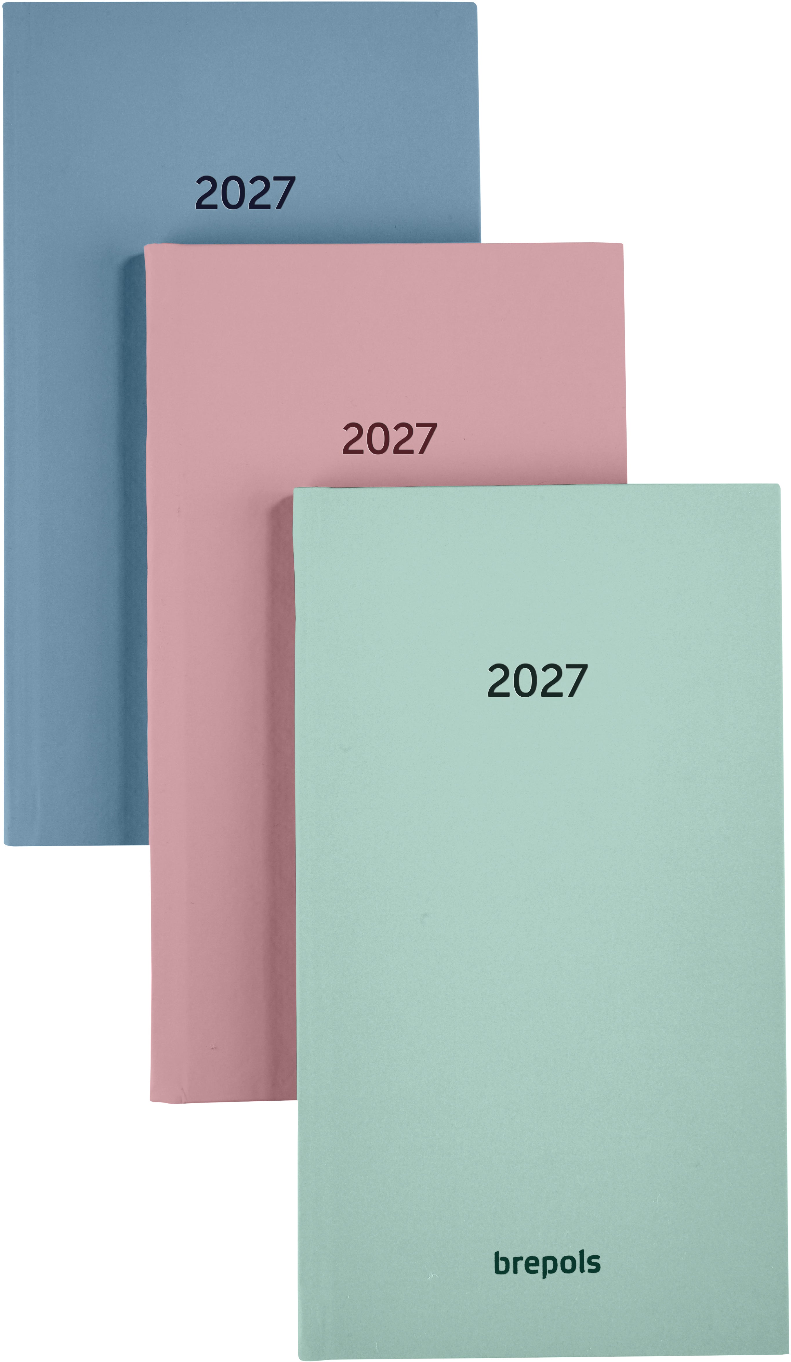 Brepols Interplan Sunrise – Wochenagenda 2027, 1 Woche/2 Seiten, 9,5 × 16,5 cm