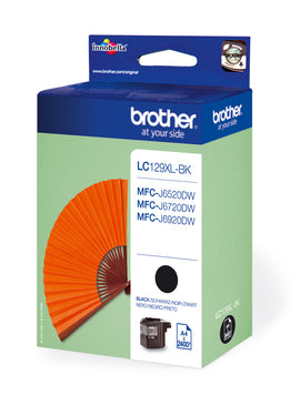 Brother LC129XLBK Schwarz Tintenpatrone (Original) – 2'400 Seiten