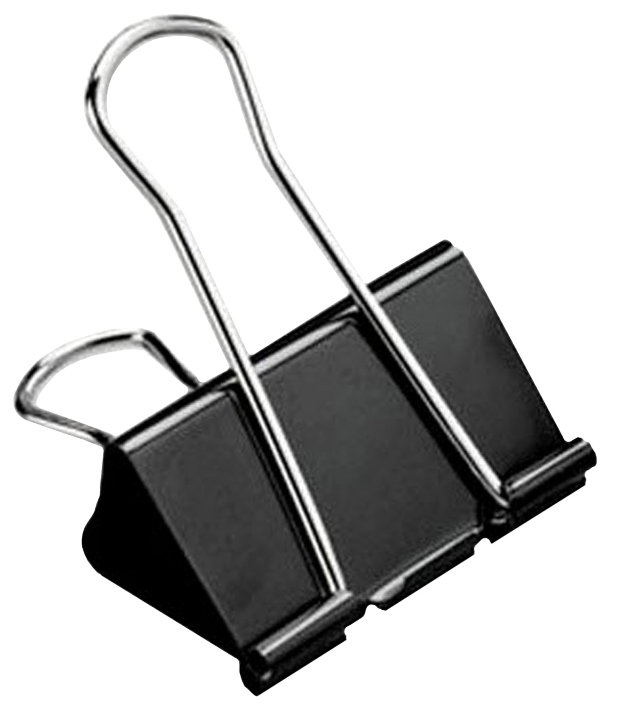 Buroline Foldback-Klammern 32 mm – Schwarz, Klemmweite 13 mm – 1 Stk.