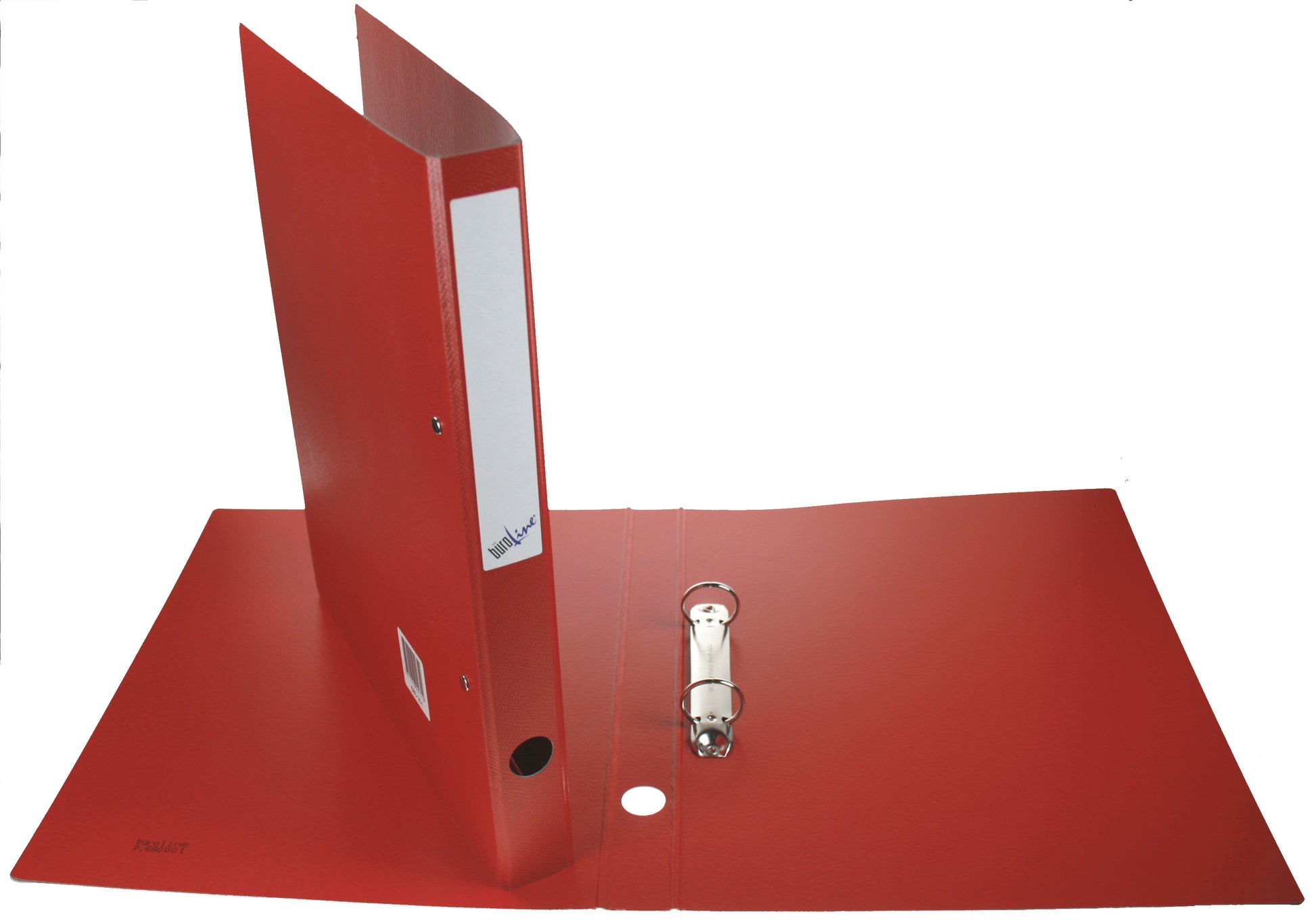 Büroline Ringbuch – 2-Ring Ø 30 mm – für A4 – Rückenbreite 3,5 cm – Rot