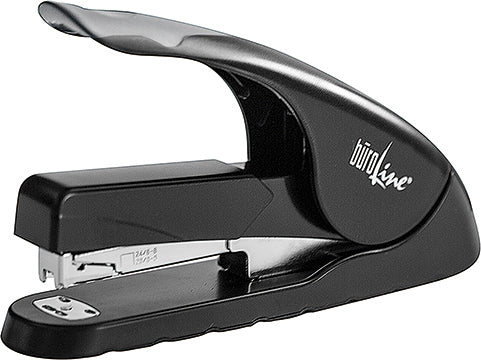 Büroline Easy-Push L166989 Heftgerät – 20 Blatt, Finger-Touch, Schwarz
