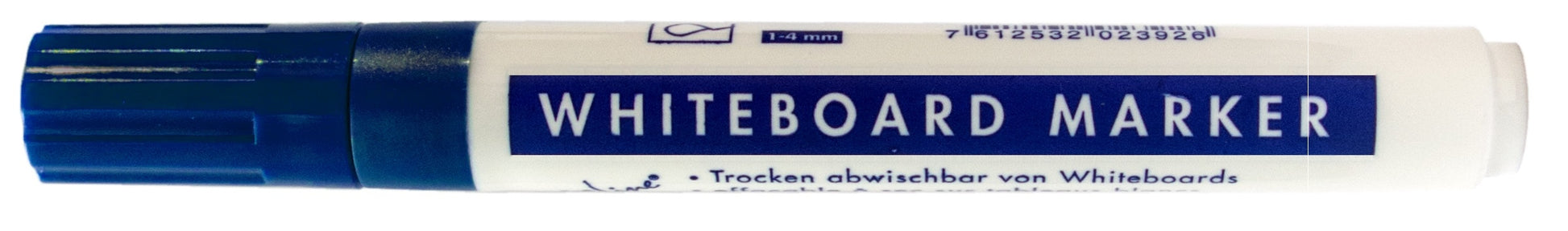 Büroline Whiteboard-Marker – 1–4 mm, blau, trocken abwischbar, geruchsarm – für Whiteboards