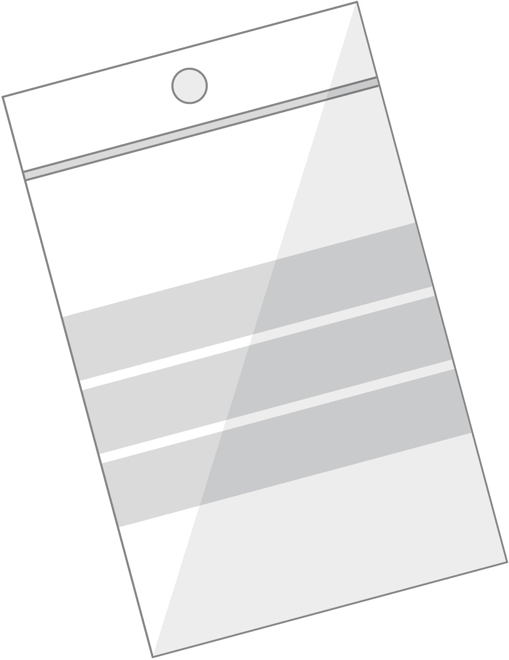 Buroline Druckverschlussbeutel – 220 × 305 mm, transparent – 100 Stk.