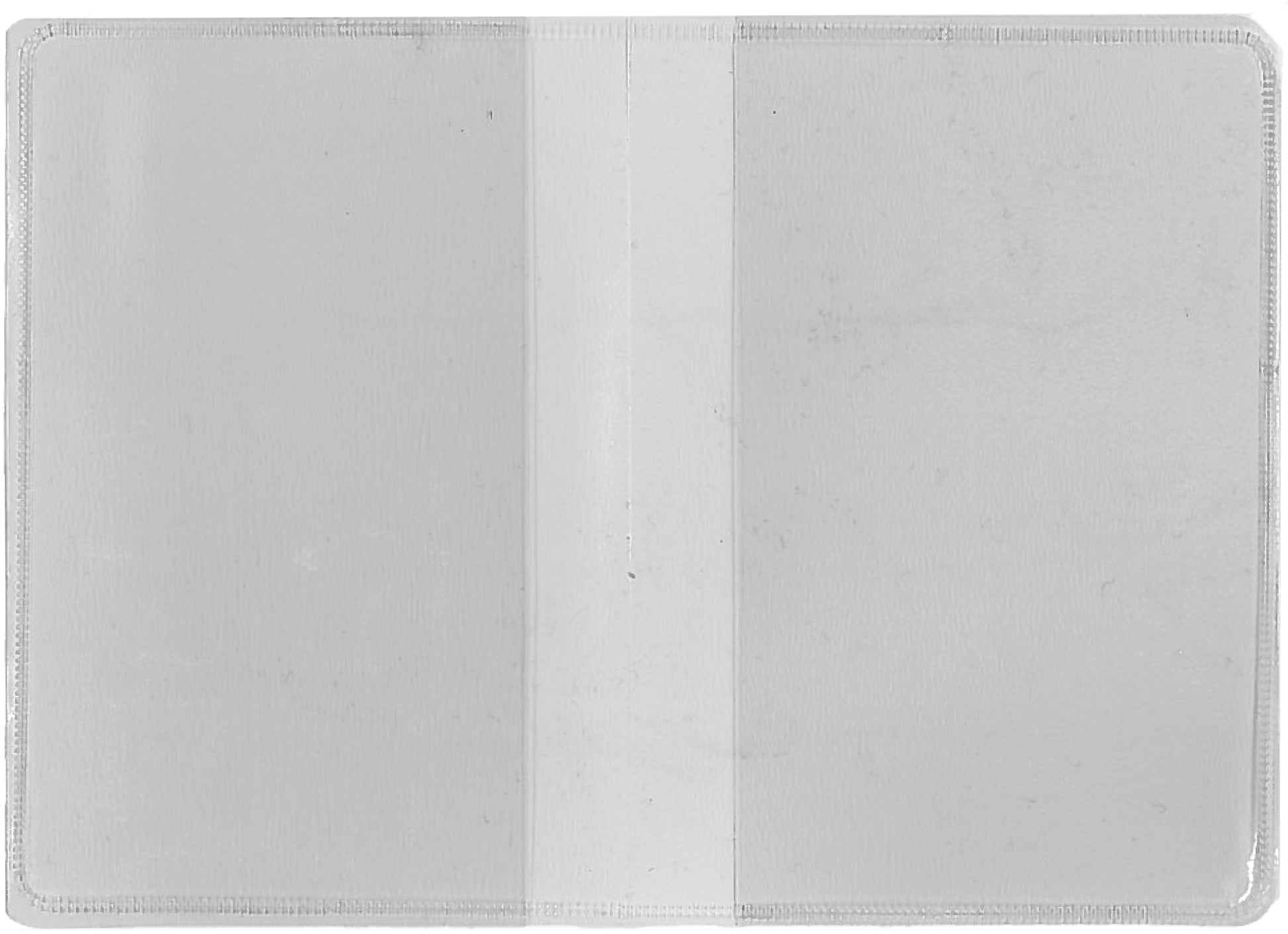 Buroline BÜROLINE Doppelhülle – für A6 – PVC, transparent, 25er-Pack