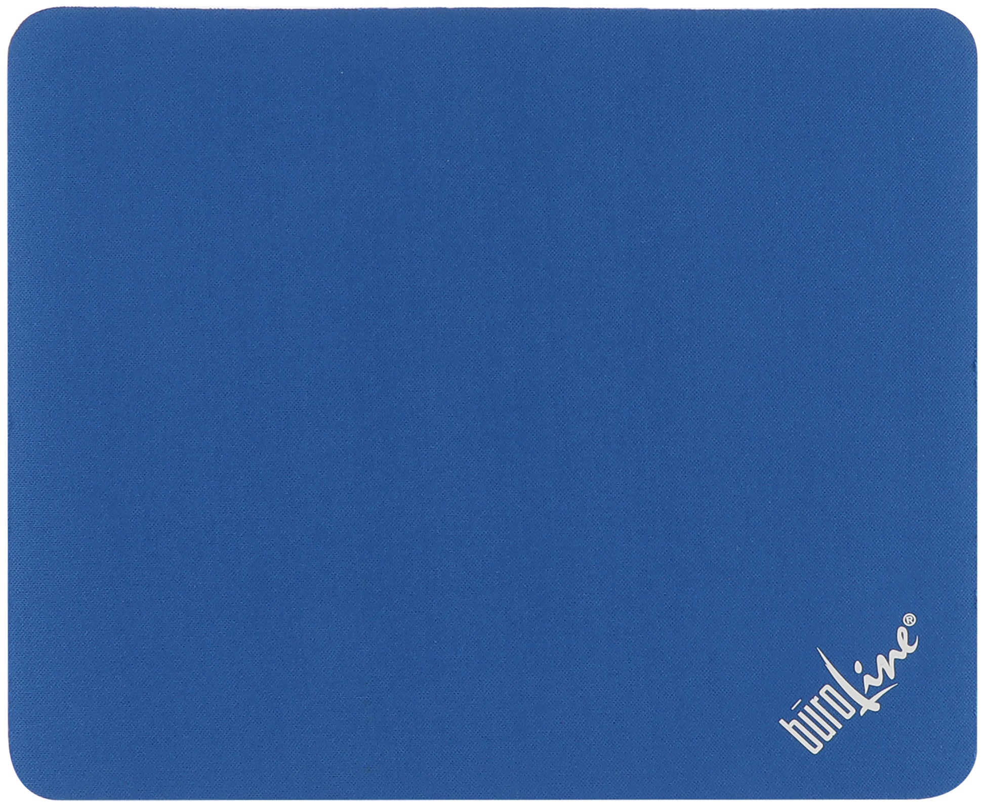 Buroline 663380 – Mauspad mit Handgelenkauflage – Textil – Blau – 219 × 180 mm – rutschfest