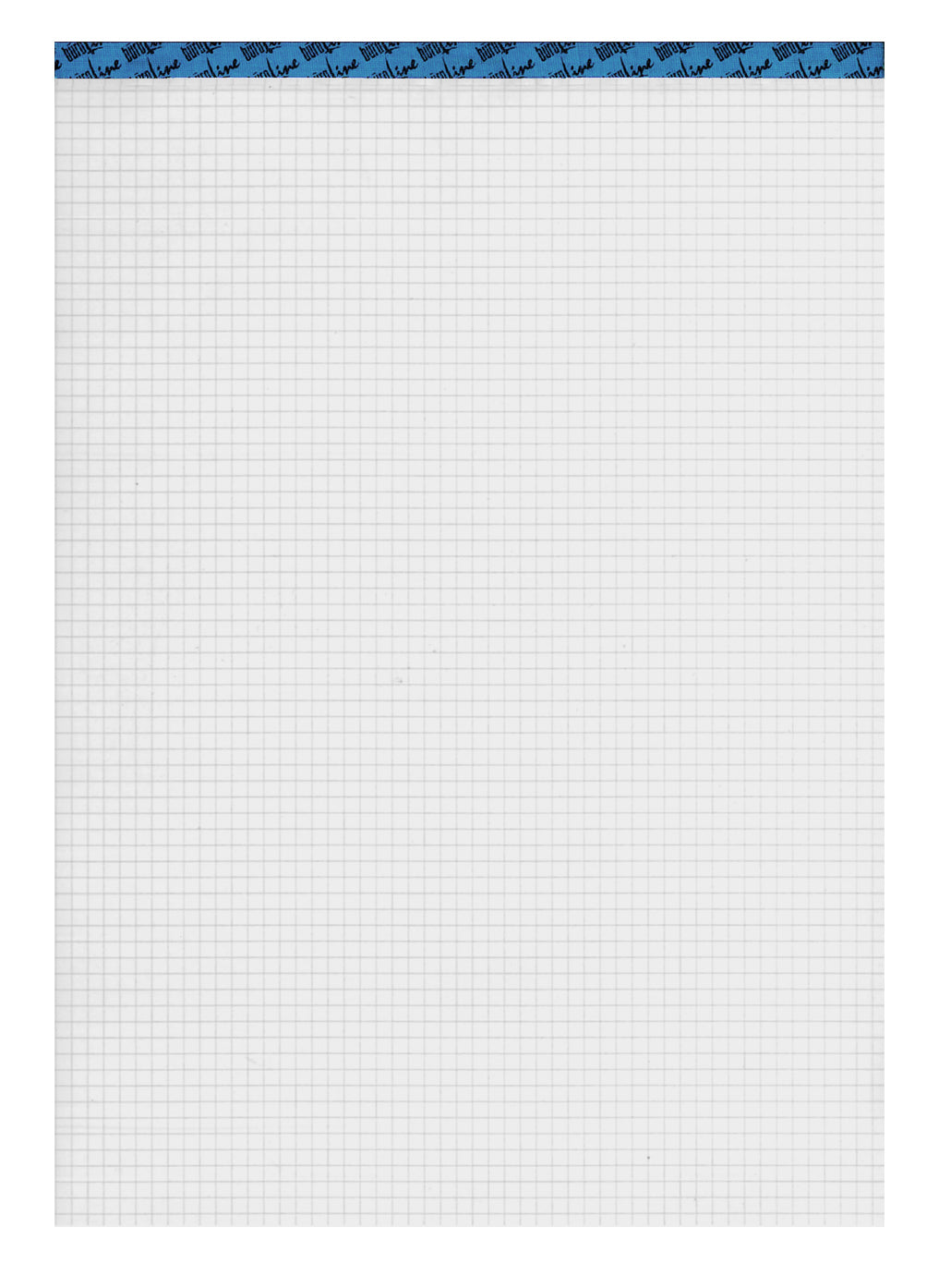 Büroline Notizblock – 150 × 225 mm – 4 mm kariert – 100 Blatt – 80 g/m², perforiert, weiss