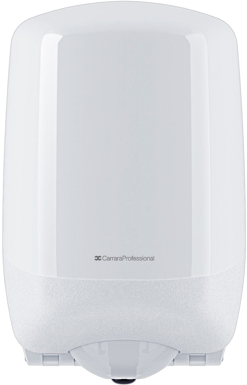 Bulkysoft Spender Essentia 33279 – weiss, für Midi-Papierwischtücher, 23,5 × 25,0 × 39,0 cm