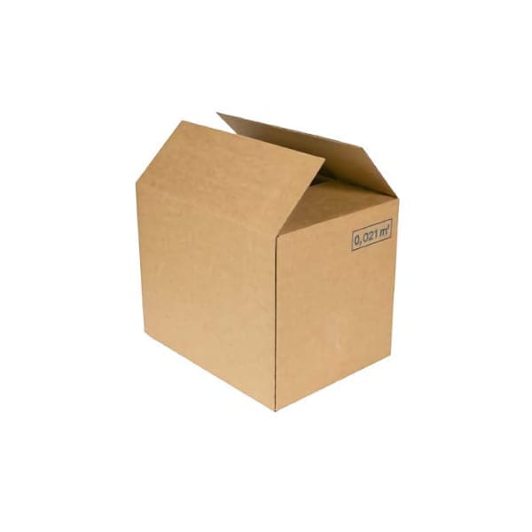 Brieger Aufrichtekarton – für DIN A4 – 305 × 216 × 215 mm, Automatikboden, 1-wellig, braun – 1 Stk.