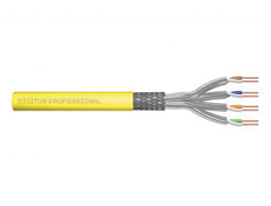 Digitus CAT 7A Netzwerkkabel – 500 m, Gelb, S/FTP