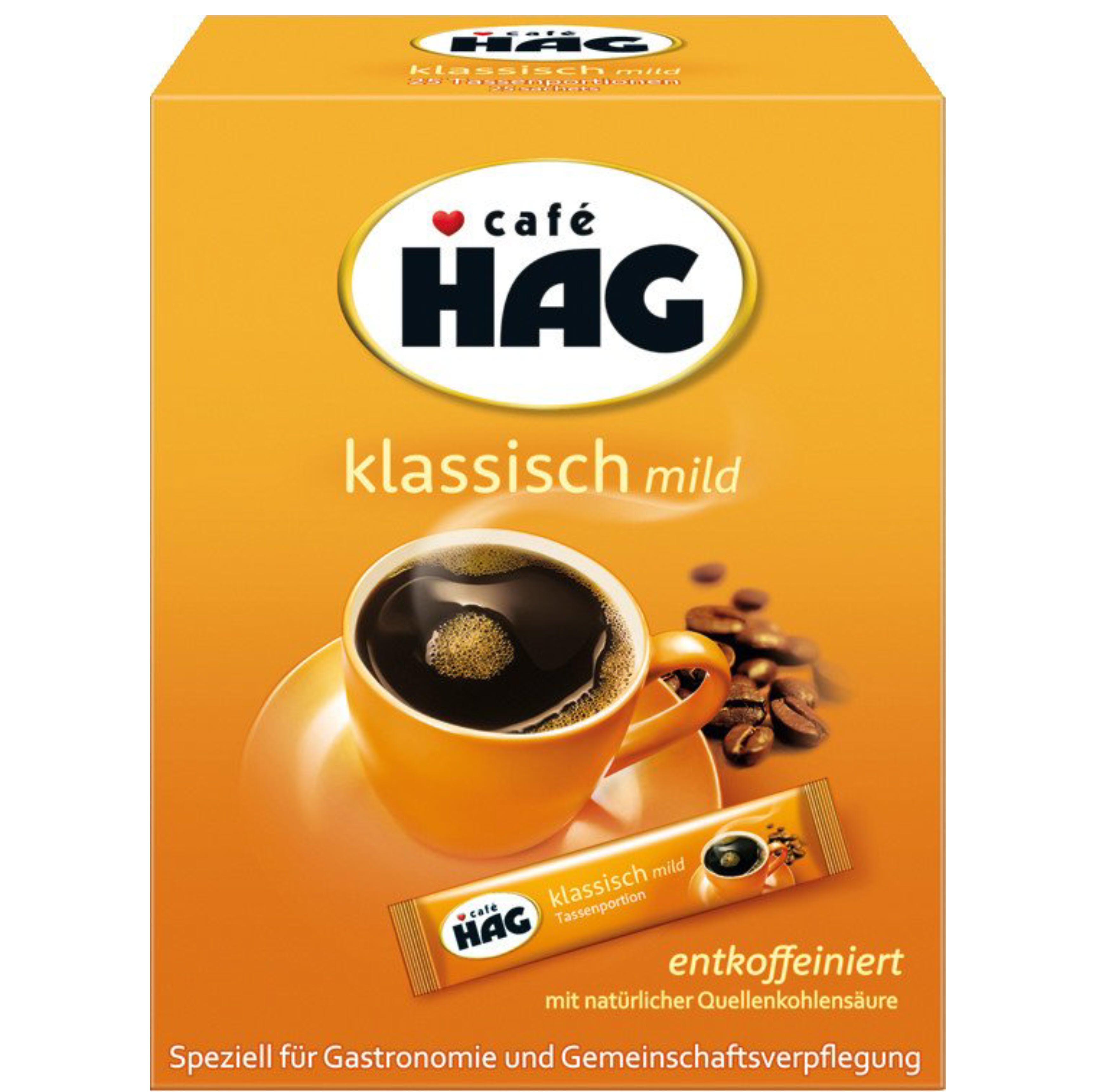 Cafe hag Café Hag – Instantgetränk – entkoffeiniert, Intensität 2, 86 g