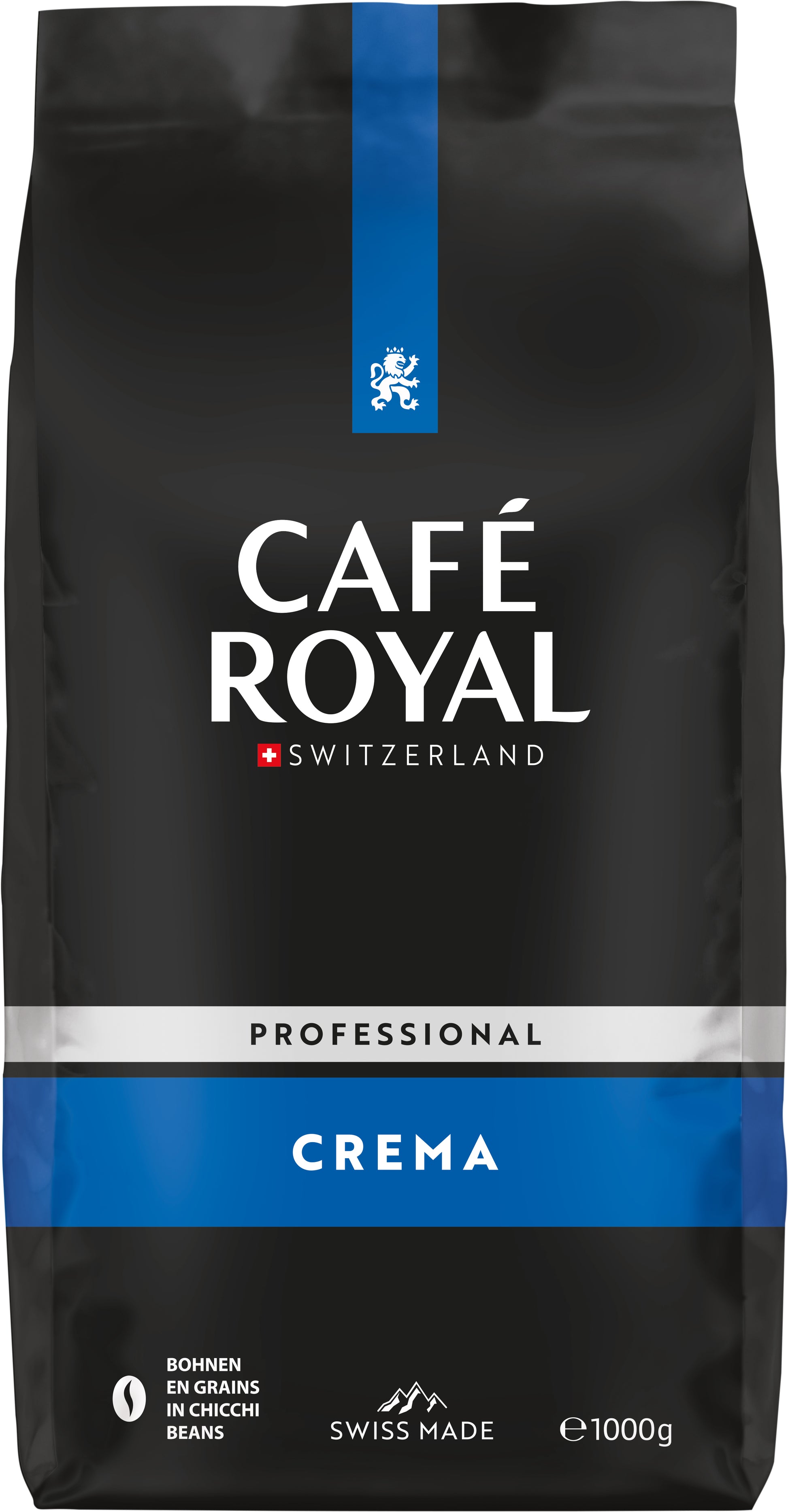 Cafe royal Café Royal Crema – Bohnenkaffee – Café Crème, 1 kg