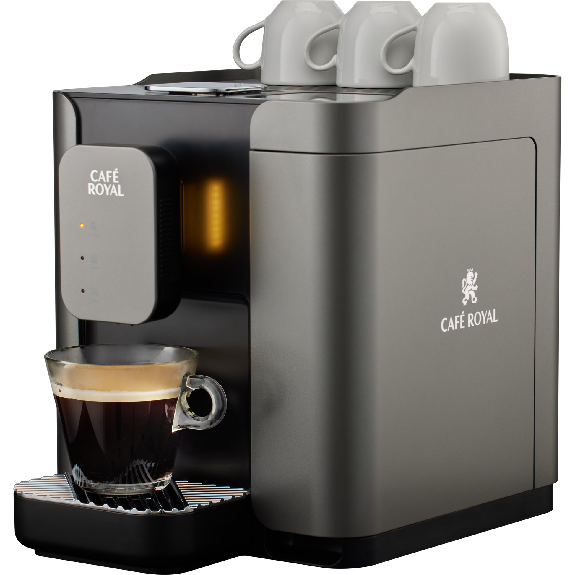 Cafe royal Café Royal CRpro-300 Kapselmaschine – für Café Royal Professional, 2 l, 33 × 36,5 × 38 cm
