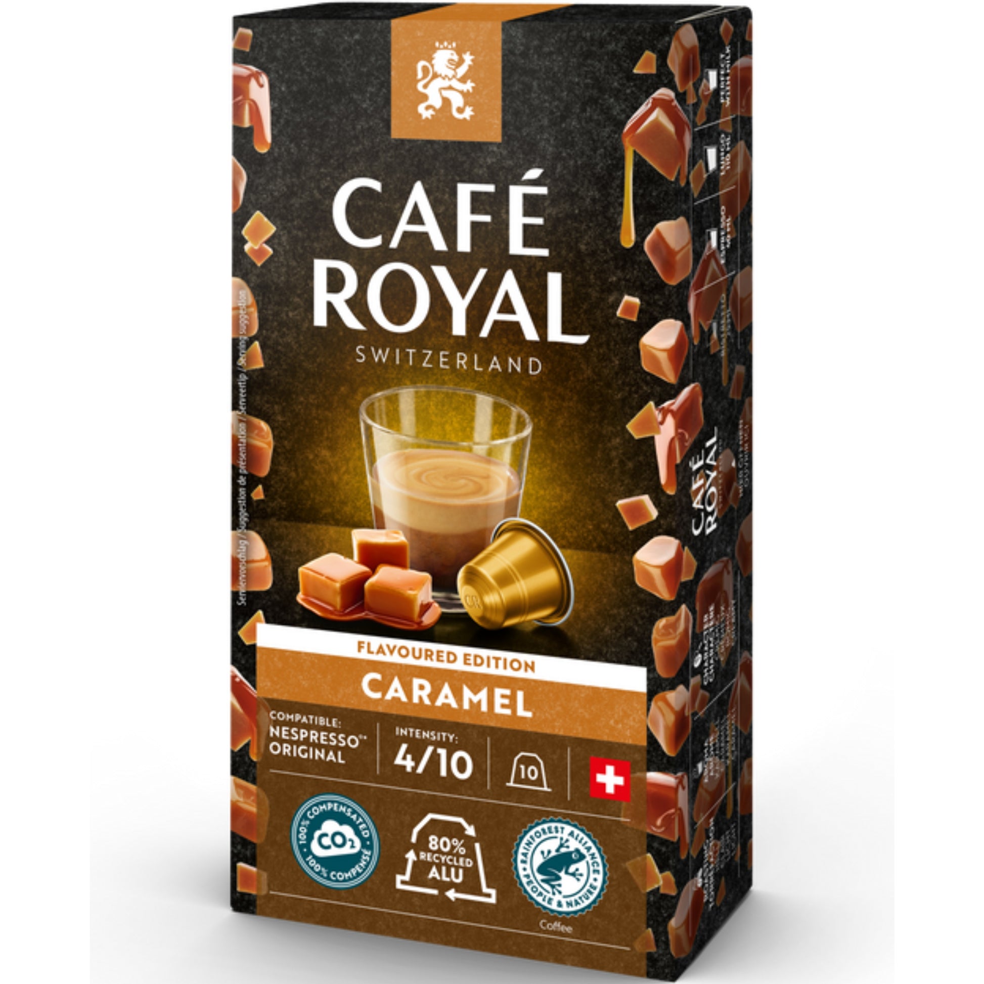 Cafe royal Café Royal Caramel – Kapseln für Nespresso – 10 Kapseln