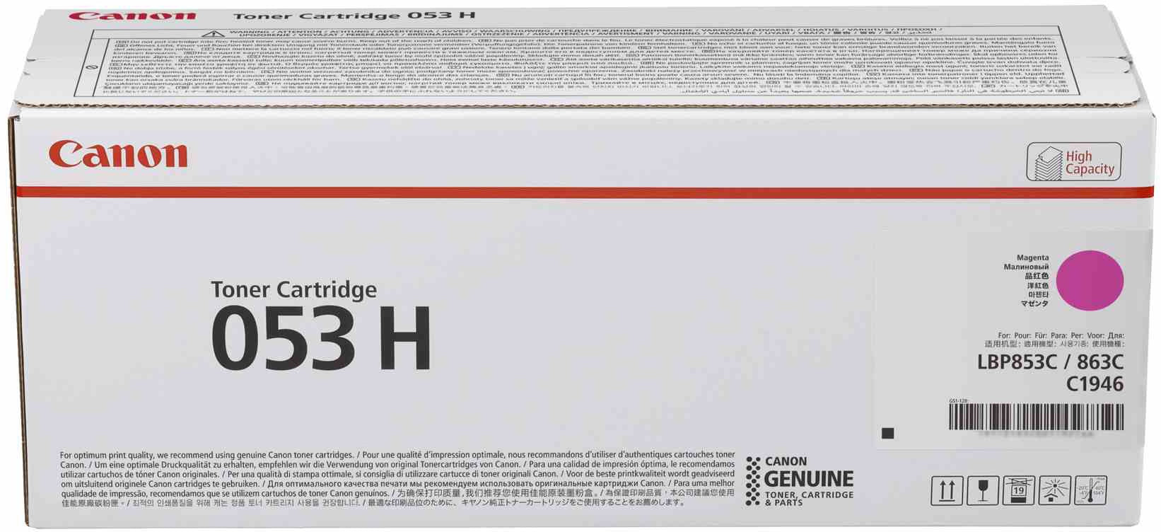 Canon 053H Magenta Toner – Original – für Canon LBP853Ci/863Ci