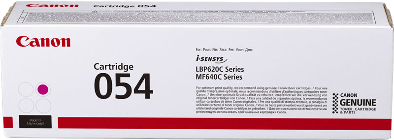 Canon 054 (3022C002) Magenta Toner – Original – 1'200 Seiten – für Canon Color imageCLASS MF642Cdw