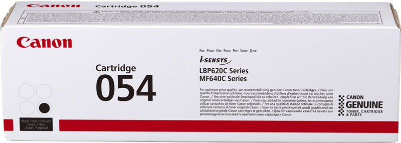 Canon 054 (3024C002) Schwarz Toner – Original – 1'500 Seiten – für Canon Color imageCLASS MF642Cdw