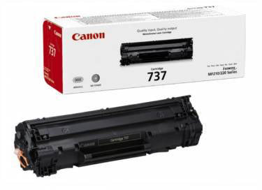 Canon 737 (9435B002) Schwarz Toner – Original – 2'100 Seiten – für Canon i-SENSYS MF-211/MF-212w/MF-216n und andere