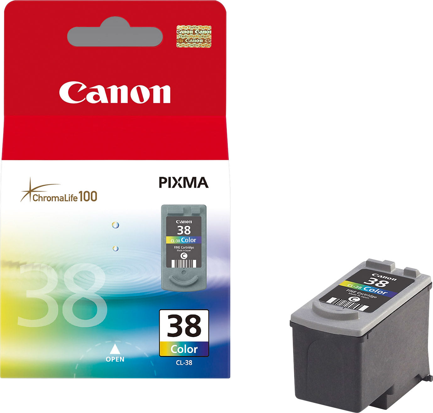 Canon CL-38 Dreifarbig Tintenpatrone (Original) – für iP2500, MP210, MX300