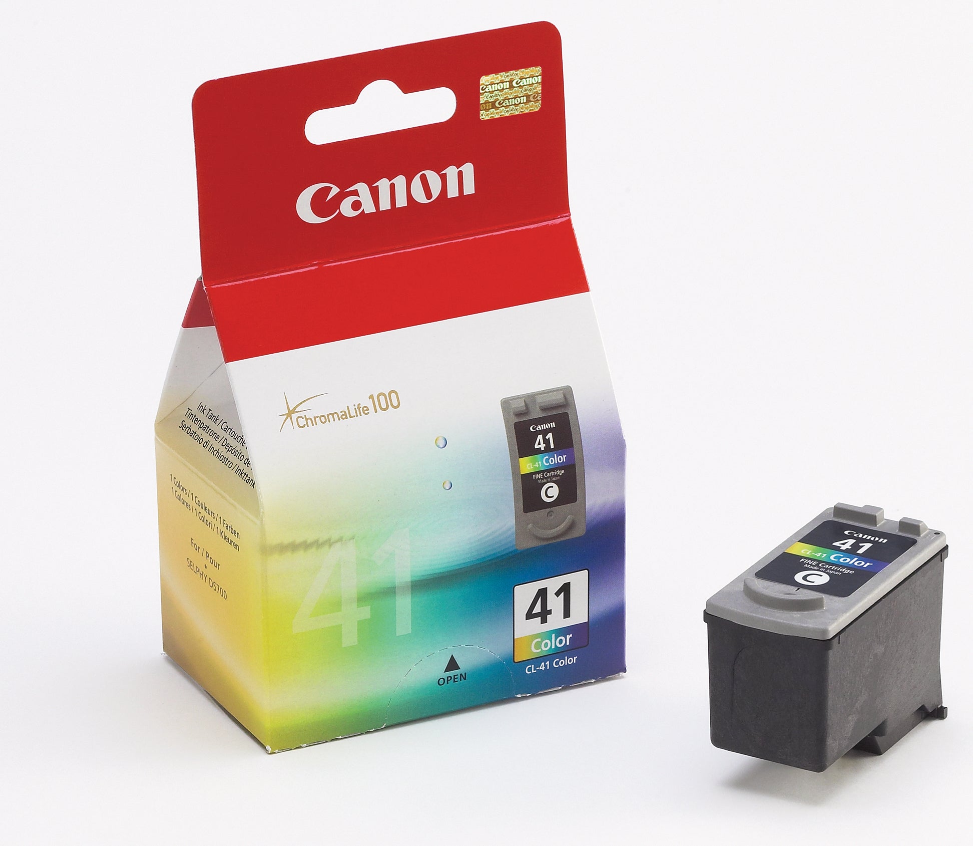 Canon CL-41 Dreifarbig Tintenpatrone (Original) – 180 Seiten – für PIXMA iP1600/iP1700/iP1800 …
