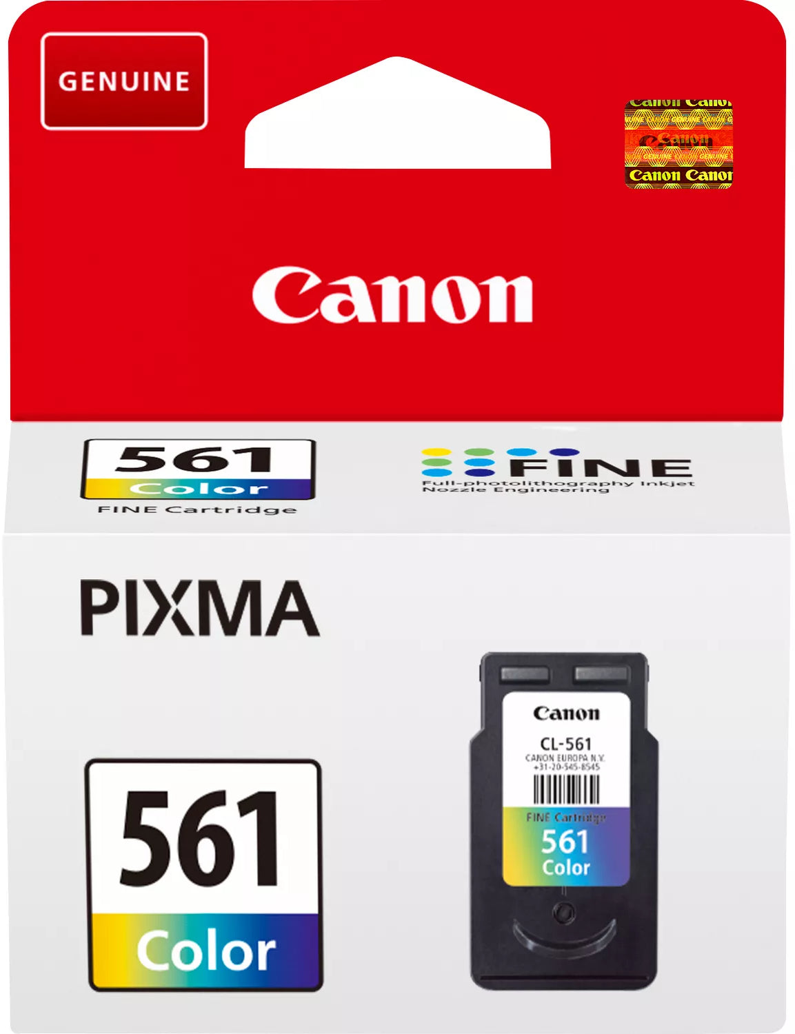 Canon CL-561 Dreifarbig Tintenpatrone (Original) – 180 Seiten – für PIXMA TS5350/TS5351/TS5352