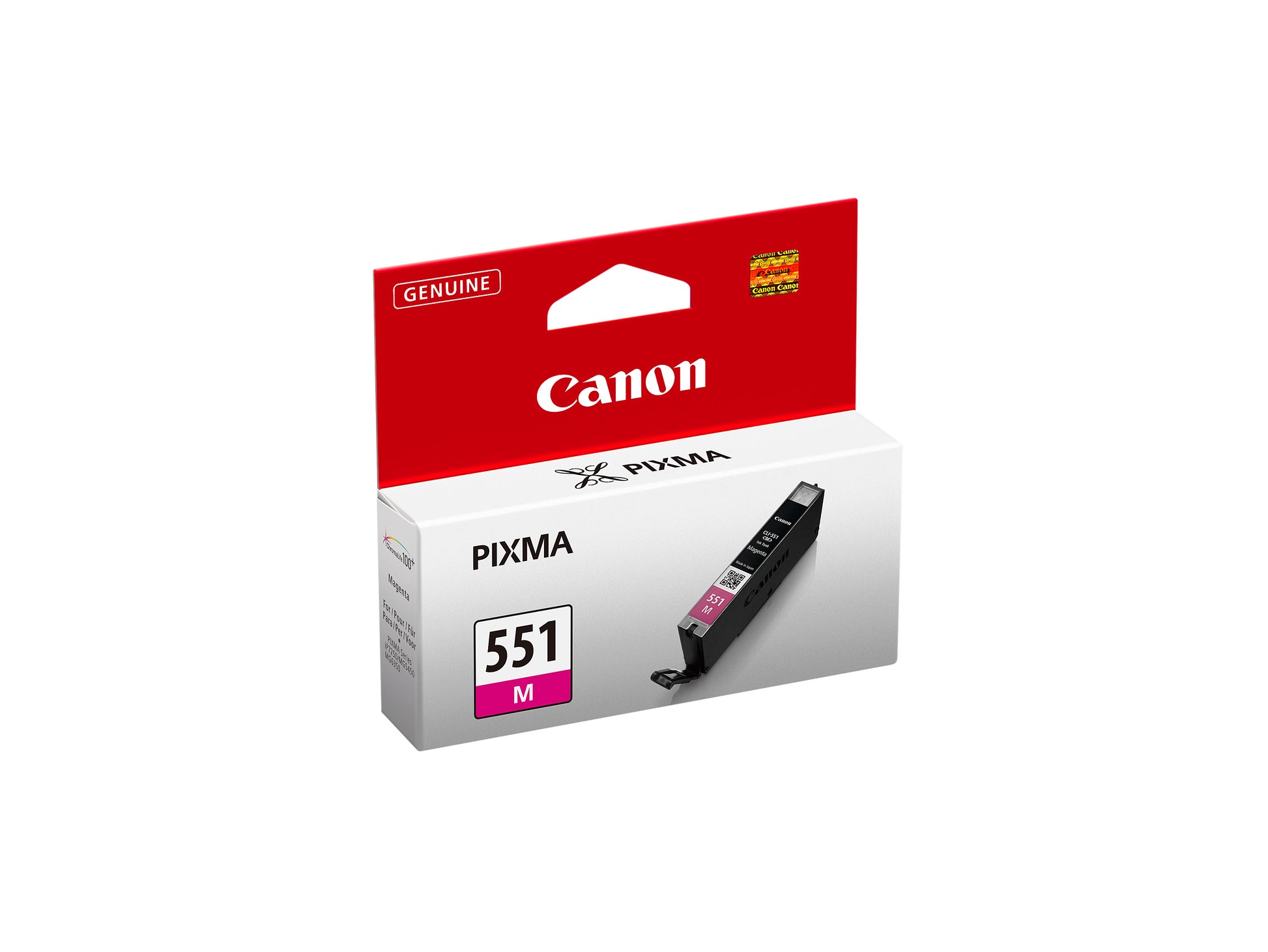 Canon CLI-551M Magenta Tintenpatrone (Original) – 298 Seiten – für Canon PIXMA MG6350