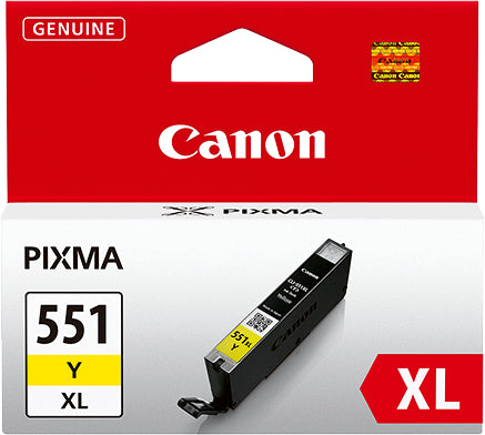 Canon CLI-551XL Gelb Tintenpatrone (Original) – 715 Seiten – für Canon PIXMA MG6350