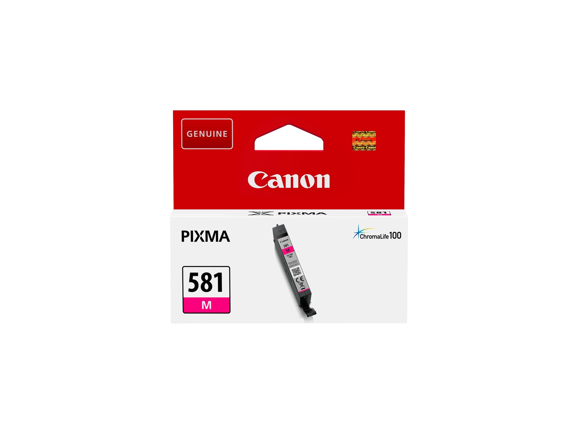 Canon CLI-581M Magenta Tintenpatrone (Original) – 237 Seiten – für Canon PIXMA TR8550, TS6150/TS8150 …