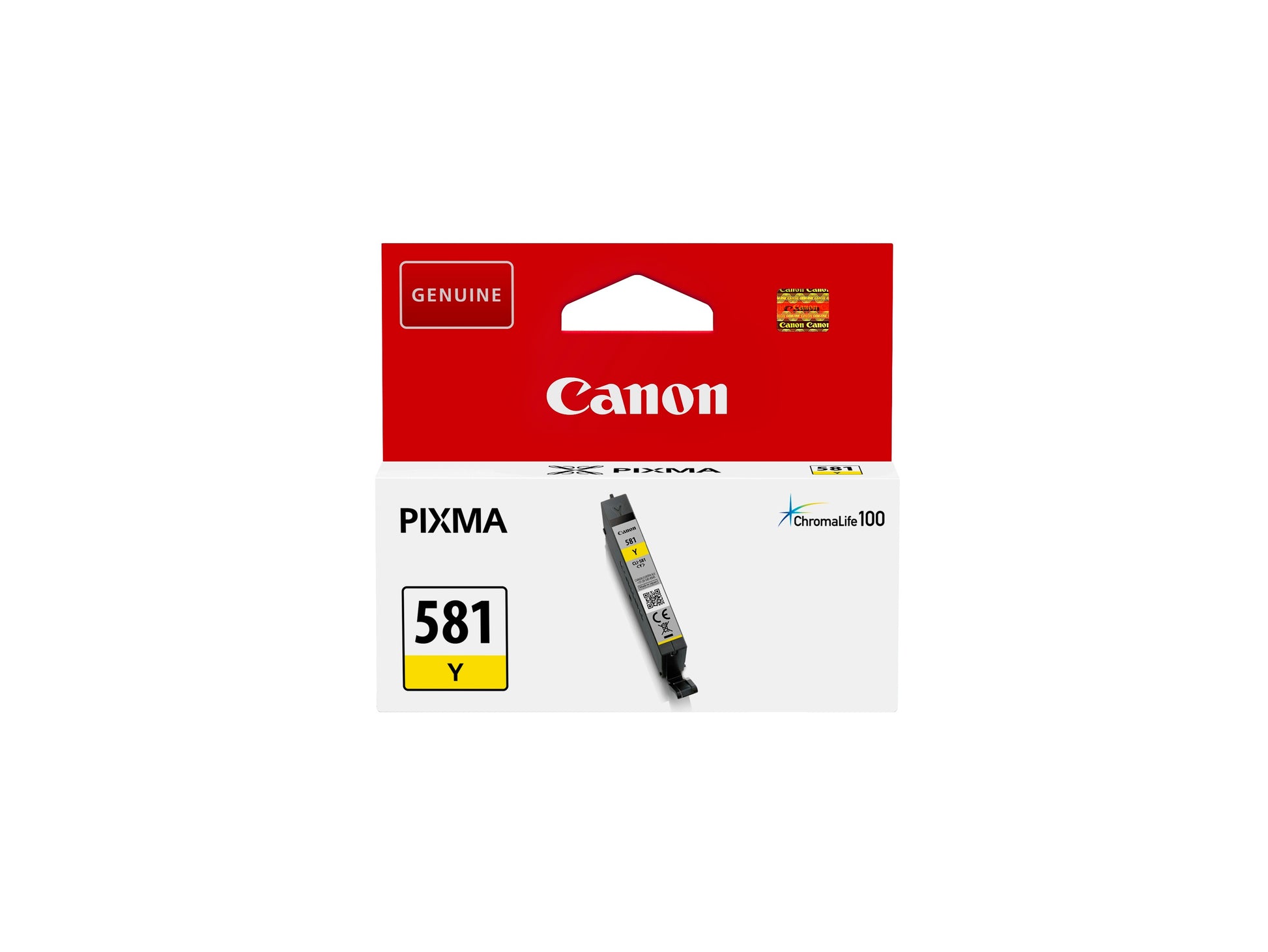 Canon CLI-581 Gelbe Tintenpatrone (Original) – 99 Seiten – für PIXMA TR8550/TS6151/TS8150 …