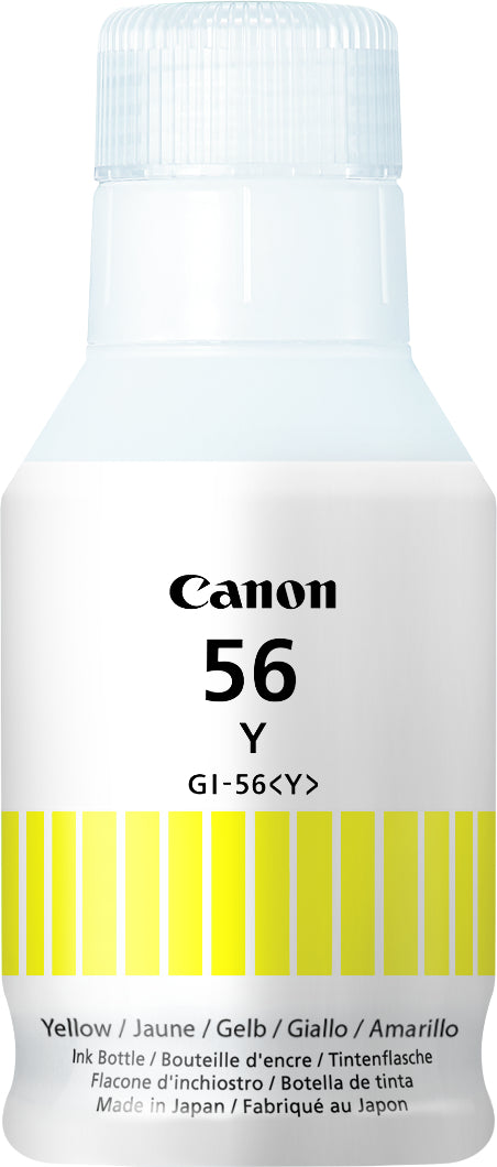 Canon GI-56Y Gelb Tintenpatrone (Original) – 14'000 Seiten – für MAXIFY GX6050/GX7050